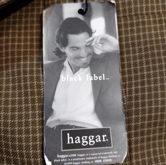 Haggar Black Label NWT Worsted Wool Three Button Blazer - Picture 5 of 8